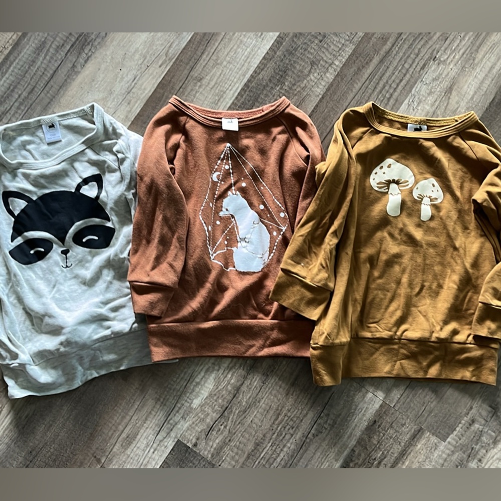 gender neutral Little and Lively long sleeves